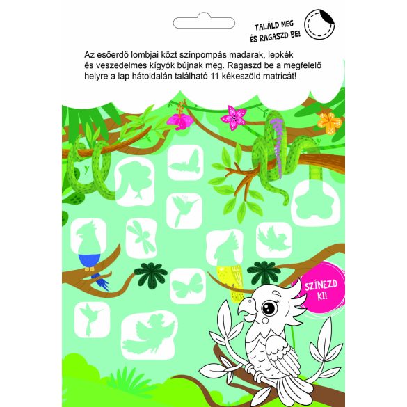 Szafarikaland készségfejlesztő - 300 matricával