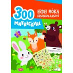 Erdei móka készségfejlesztő - 300 matricával