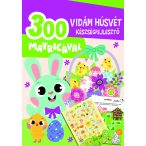 Vidám húsvét készségfejlesztő - 300 matricával