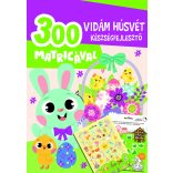 Vidám húsvét készségfejlesztő - 300 matricával