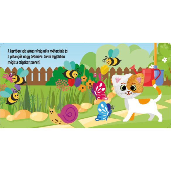 Merre jársz, Cirmi? - ujjbábos kartonkönyv