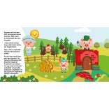 A három kismalac - kihajtható ablakokkal