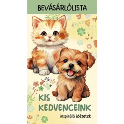 Kis kedvenceink - bevásárlólista