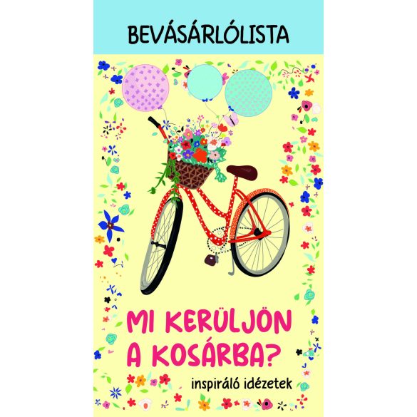 Mi kerüljön a kosárba? - bevásárlólista