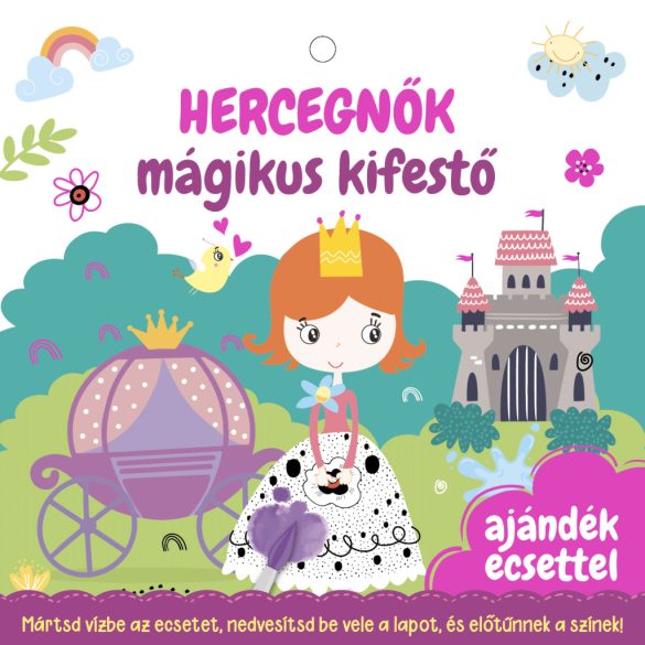 Hercegnők - mágikus kifestő