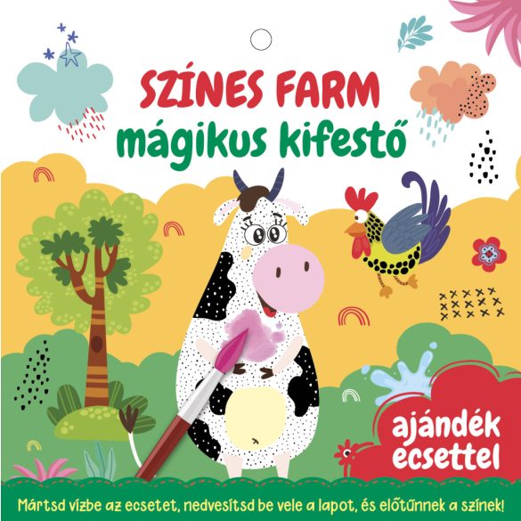 Színes farm - mágikus kifestő