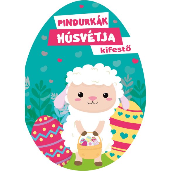 Pindurkák húsvétja - kifestő