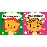 Csörgős-zörgős babakönyv: Szia, Pandácska!