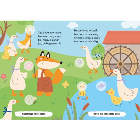 Száz liba egy sorba - mondókás füzet kicsiknek