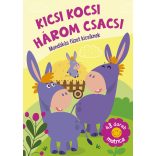 Kicsi kocsi három csacsi  mondókás füzet kicsiknek 