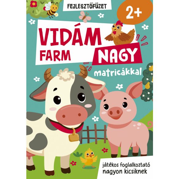 Vidám farm - nagy matricákkal 