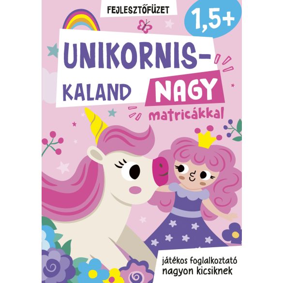 Unikornis kaland - nagy matricákkal 