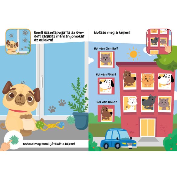 Cuki kedvencek - nagy matricákkal