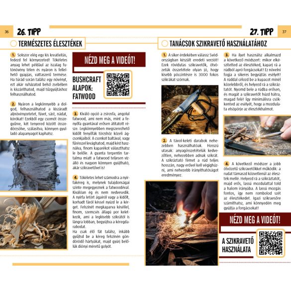 Tippek túrázóknak - csipetnyi bushcrafttal - Természetbarátok zsebkönyve 