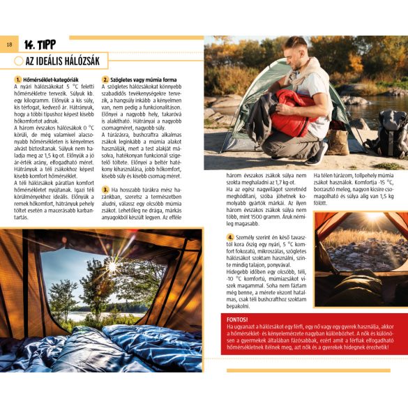 Tippek túrázóknak - csipetnyi bushcrafttal - Természetbarátok zsebkönyve 