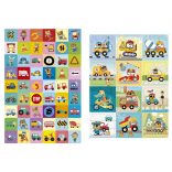 Guruló kalandok - matricás kifestő