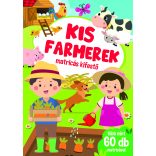 Kis farmerek - matricás kifestő