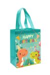 Happy Birthday dinó  kicsi - bevásárlótáska 26*20 cm
