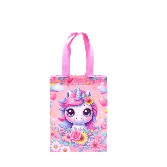 Unikornis  kicsi - bevásárlótáska 26*20 cm