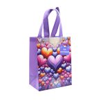 Szivek  kicsi - bevásárlótáska 26*20 cm