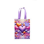 Szivek  kicsi - bevásárlótáska 26*20 cm