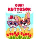 Cuki kutyusok kifestő