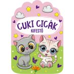 Cuki cicák kifestő