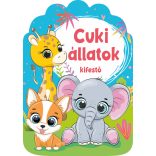 Cuki állatok kifestő