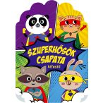 Szuperhősök csapata kifestő