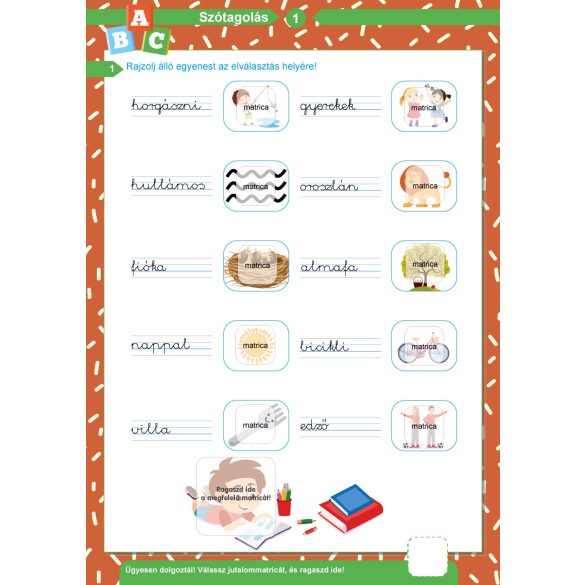 Magyar nyelv - Helyesírás, szövegértés - játékos nyelvtan 2.osztály 