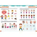 Testkép és irányok - fejlesztőfüzet óvodásoknak 