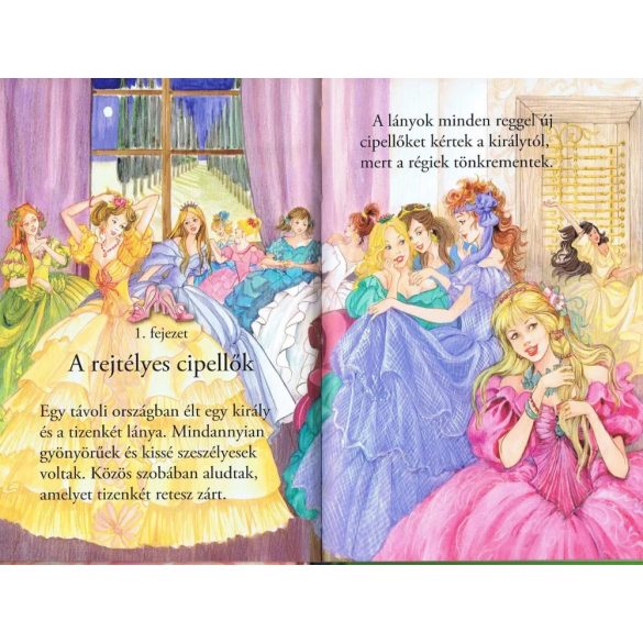 A széttáncolt cipellők - Olvass velünk! (2. szint) 