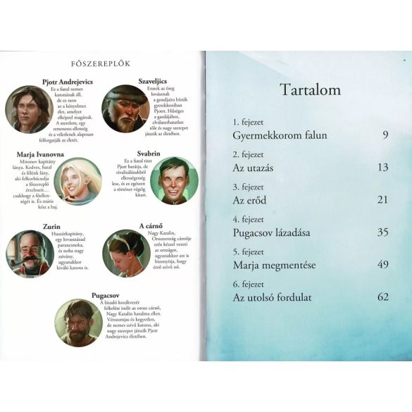 A kapitány lánya - Olvass velünk (1.szint)