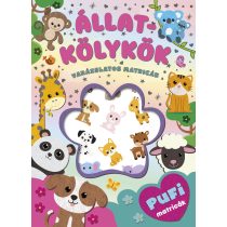 Varázslatos matricák- Állatkölykök