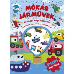 Varázslatos matricák- Mókás járművek