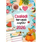 2026 Naptár: Családi tervező