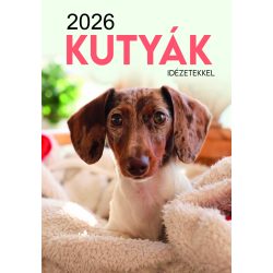 2026 Naptár: Kutyák