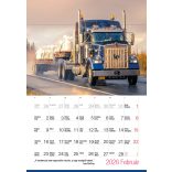 2026 Naptár: Kamionok