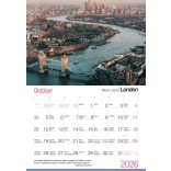 2026 Naptár: A legkedveltebb városok