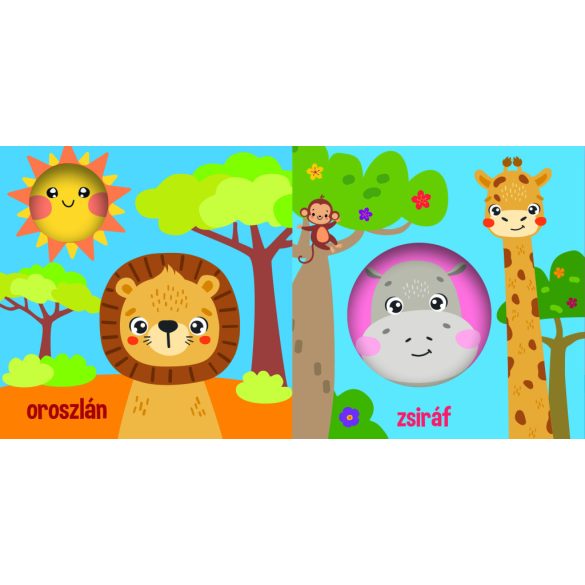 Szafari - fürdőskönyv (kukucskáló ablakokkal)