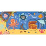 A víz alatt - fürdőskönyv (kukucskáló ablakokkal)