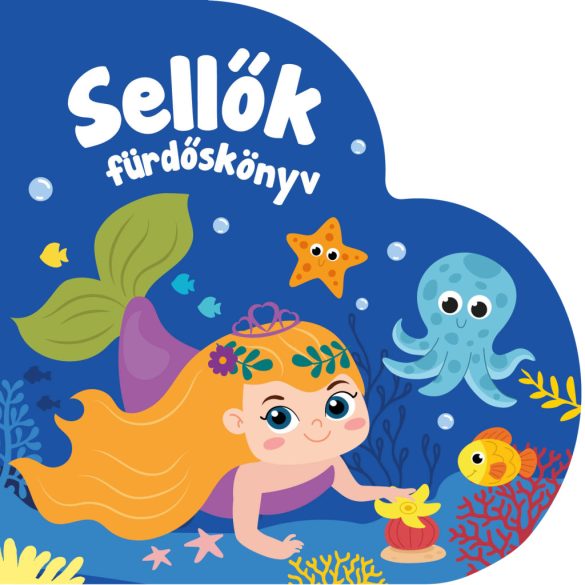 Sellők - fürdőskönyv (szív alakú)