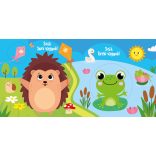 Szia, Baba - fürdőkönyv (kukucskáló ablakokkal)