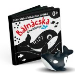 Bálnácska - kontrasztos fürdőskönyv játékkal 0+