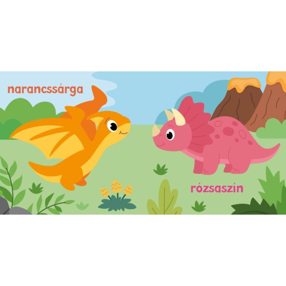 Dinócskák - fürdőskönyv játékkal