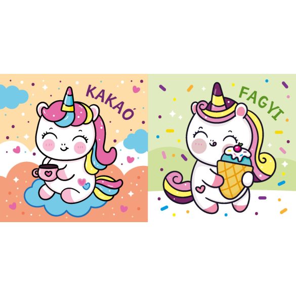 Pici unikornis kedvencei - fürdőskönyv játékkal