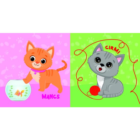 Cuki cicák - fürdőskönyv játékkal