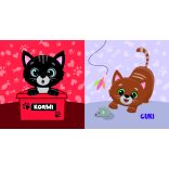 Cuki cicák - fürdőskönyv játékkal