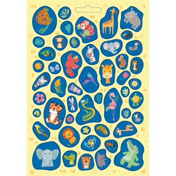 Irány a vadon - 300 ragyogó matricával