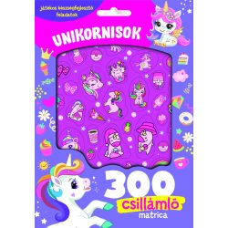 Unikornisok - 300 csillámló matricával